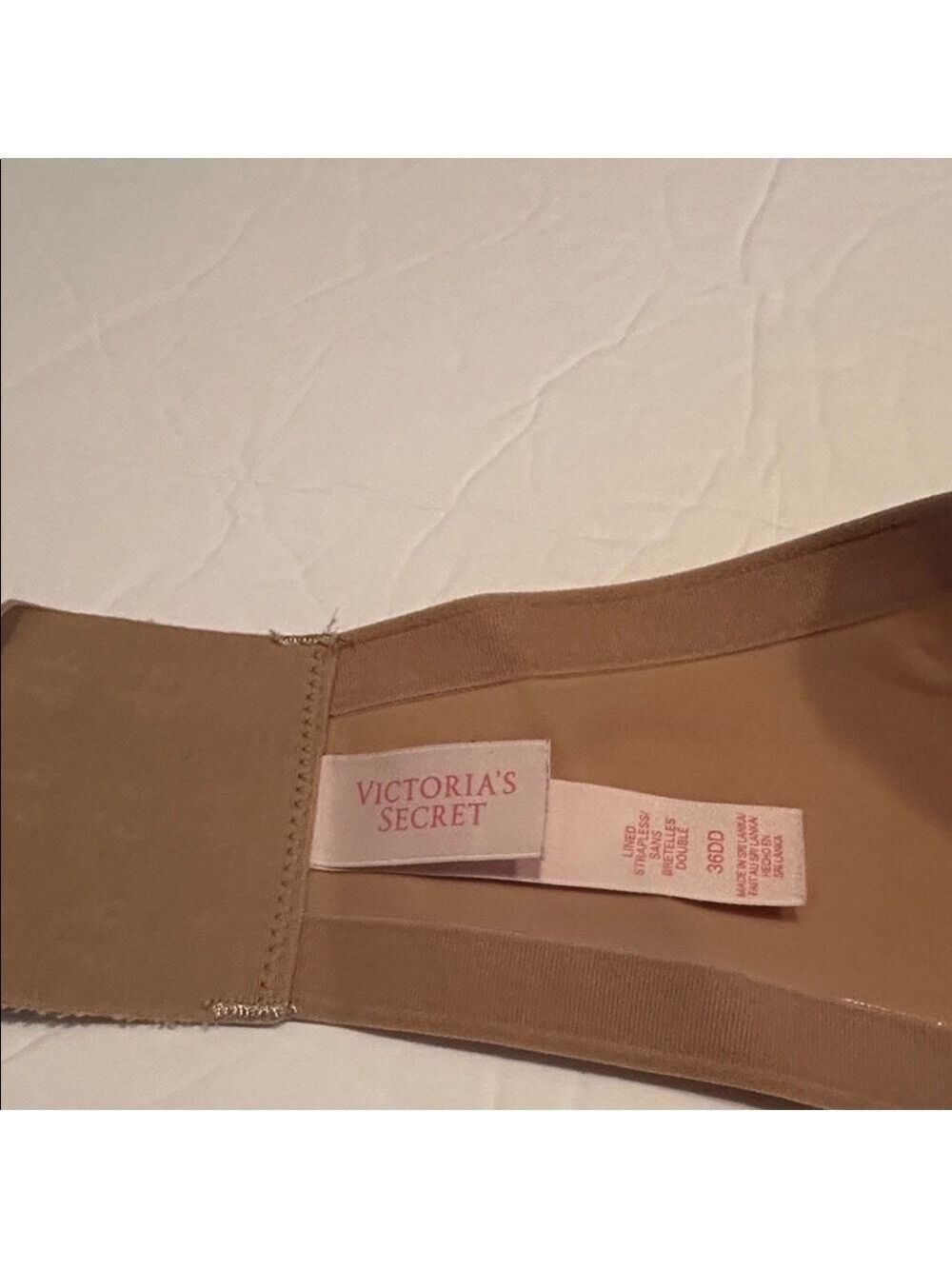 Victoria's Secret Strapless Bra 36DD Brown - Picture 5 of 5